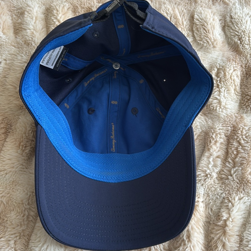 Navy Cap with Gold Pineapple Emblem - Picture 2 of 3